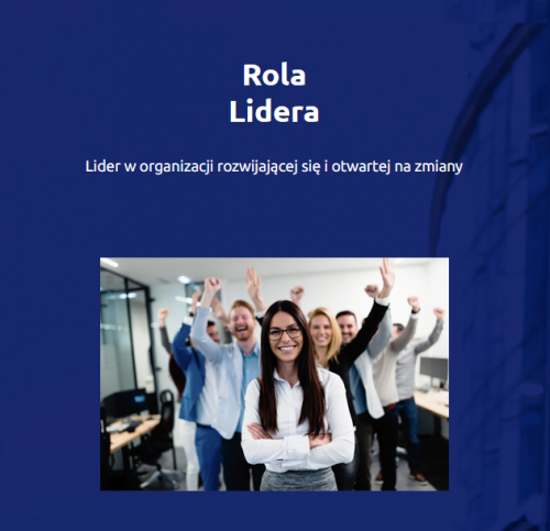 Lider w organizacji rozwijającej się i otwartej na zmiany - MyChallengeAcademy.com
